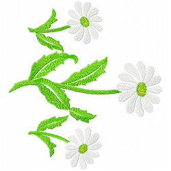 Flowers And Tree Embroidery Design 9 Flowers And Tree Embroidery Design 9